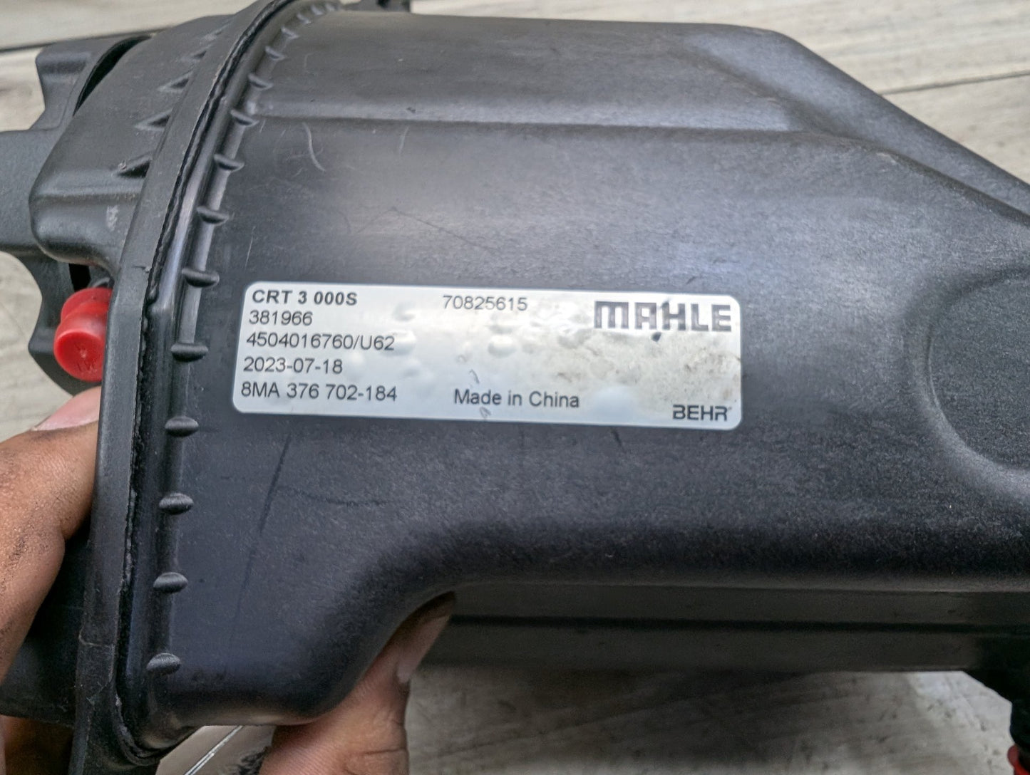 2011-2016 BMW 535i F10 Coolant Expansion Tank Reservoir 70825615
