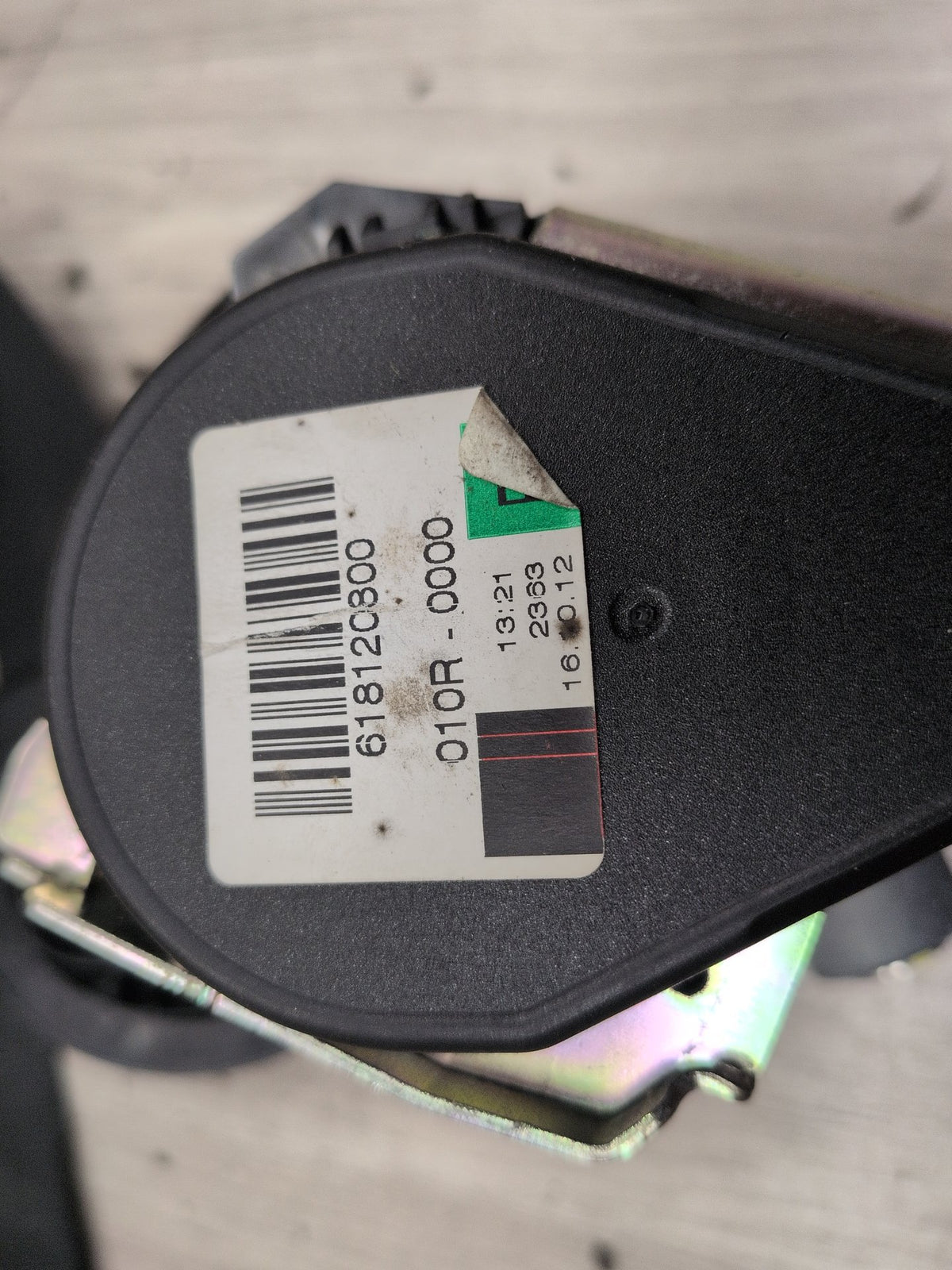 2011-2016 BMW M5 F10 Front Right Passenger Seatbelt Retractor 7241748 OEM