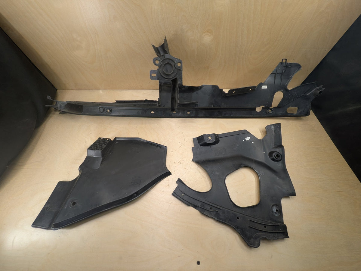 2018-2024 BMW X3 G01 Left Driver Engine Bay Cover Panel Seal Trim SET 7399017
