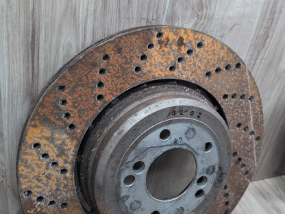 2004-2010 BMW M6 E64 Rear Left Right Brake Disc Rotors SET