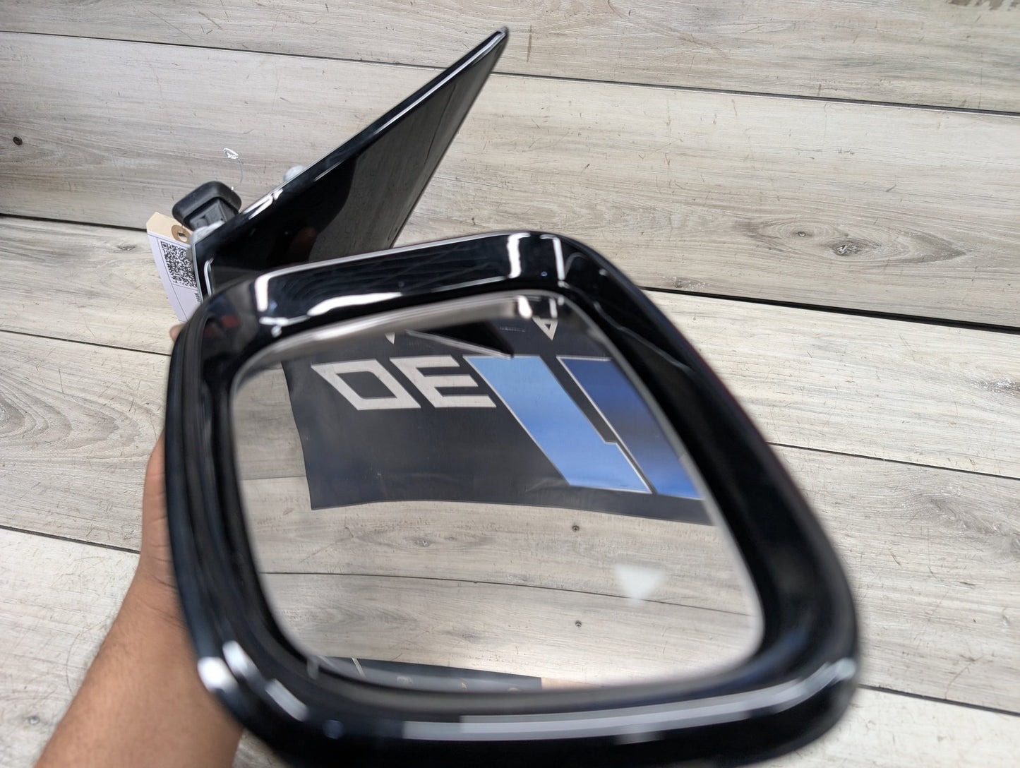 NOTE* OEM BMW G30 540 M550 Right Passenger Side Mirror Blind Spot SHADOW GLOSS