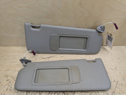 2007-2013 BMW 328i E92 Front Left Right Sun Visor SET 7252083 OEM