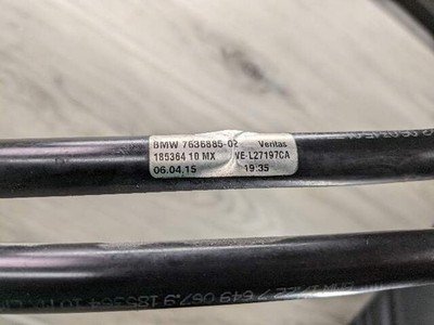 14-19 OEM BMW F15 F16 X5 X6 Transmission Oil Cooler Inlet Outlet Hose Line N55