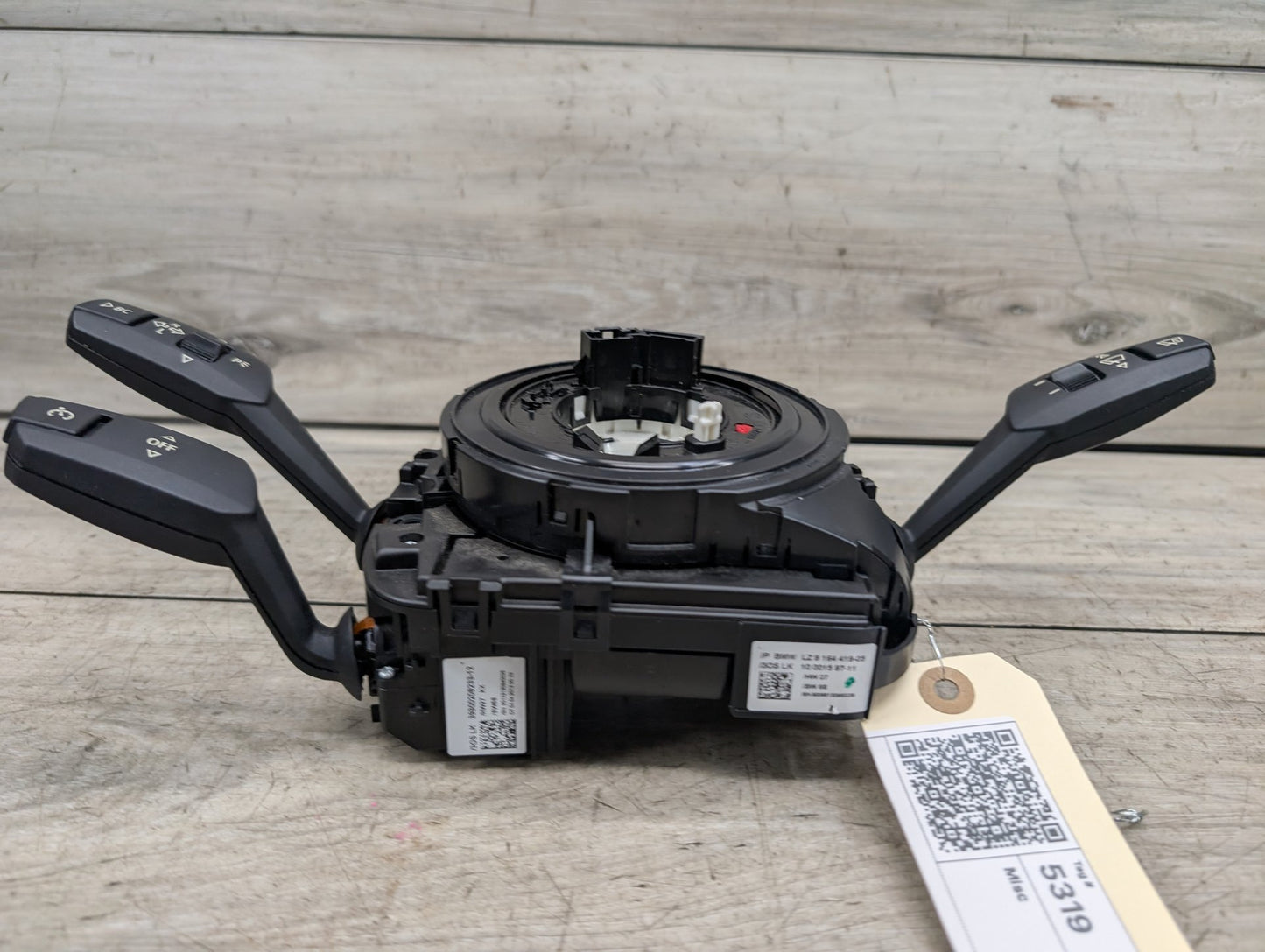 2010 BMW X5 E70 Steering Wheel Sensor Clockspring 9164419
