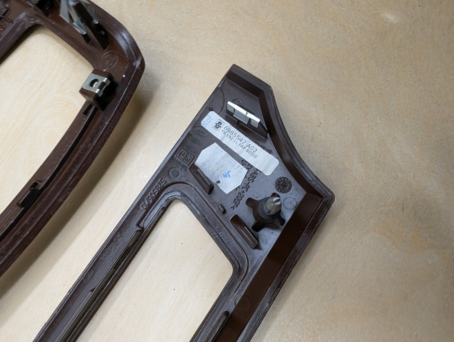 07-13 OEM BMW E99 335 Wood Burr Walnut Interior Trim Dash Panels Console SET