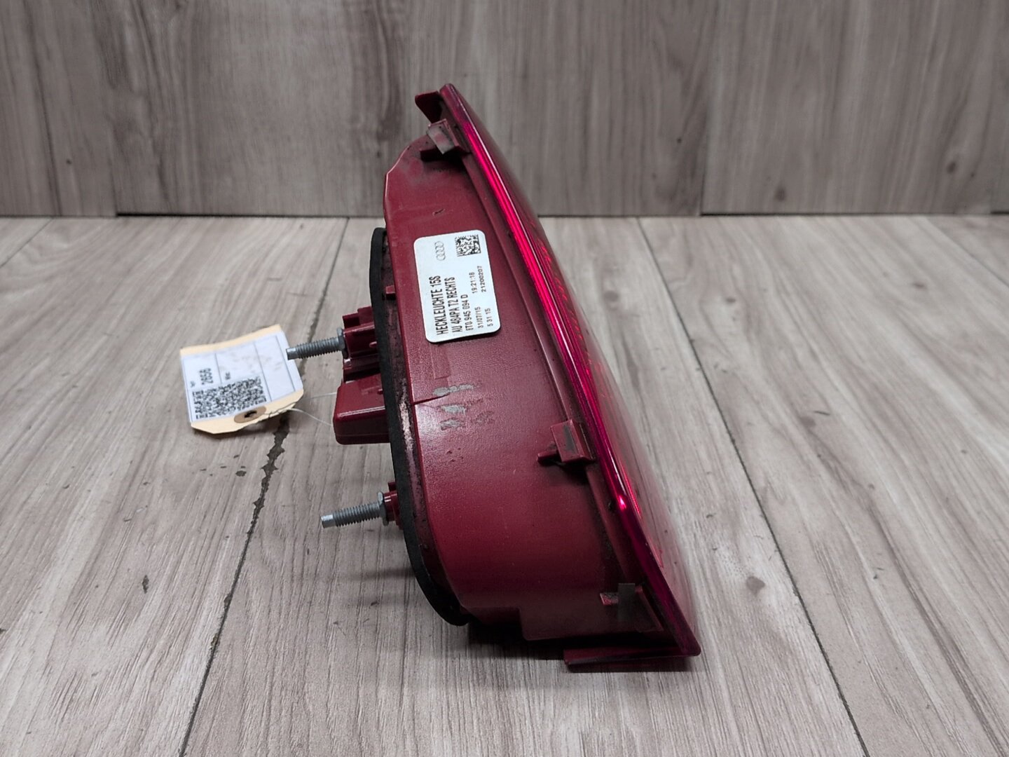 2013 - 2017 Audi S5 8T Rear Left Driver Inner Tail Light 8T0945094 CTUB