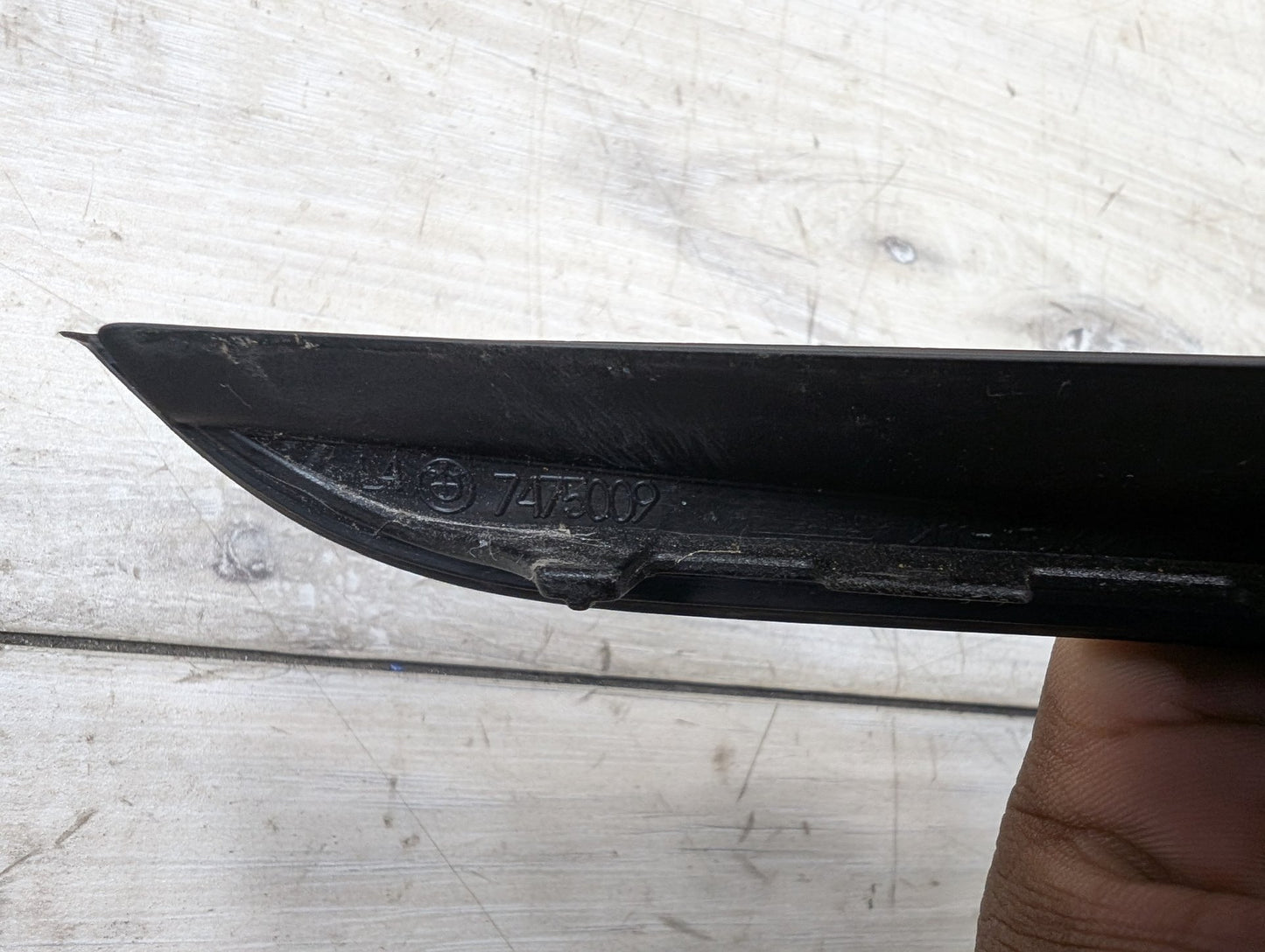 2021-2026 BMW 430i G22 Front Left Right Side Windshield Drip Trim Molding SET 7475009