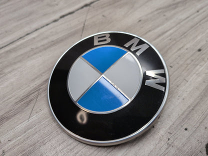 OEM BMW E82 E92 F02 F10 F22 F30 F44 F82 Rear Trunk Lid Round Emblem Logo 82MM