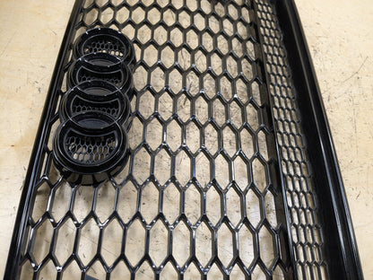 2012-2018 Audi A6 C7 Front Middle Center Bumper Cover Grille 4G0853651AG OEM