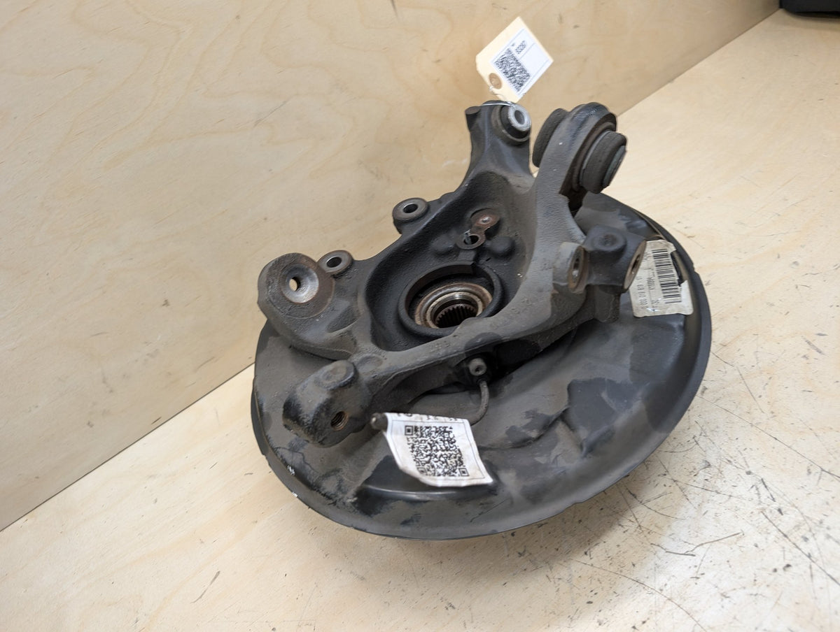 2012-2018 BMW 328i F30 Rear Left Driver Spindle Knuckle w/ Bearing 6792521 OEM