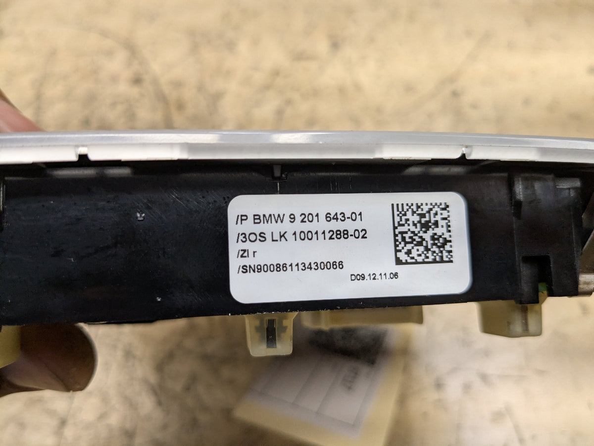 2007-2013 BMW 328i E92 Rear Headliner Overhead Dome Light Switch Module OEM