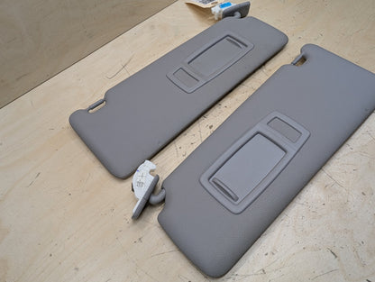 2012-2018 BMW 320i F30 Front Left Right Sun Visor SET 7322291 OEM