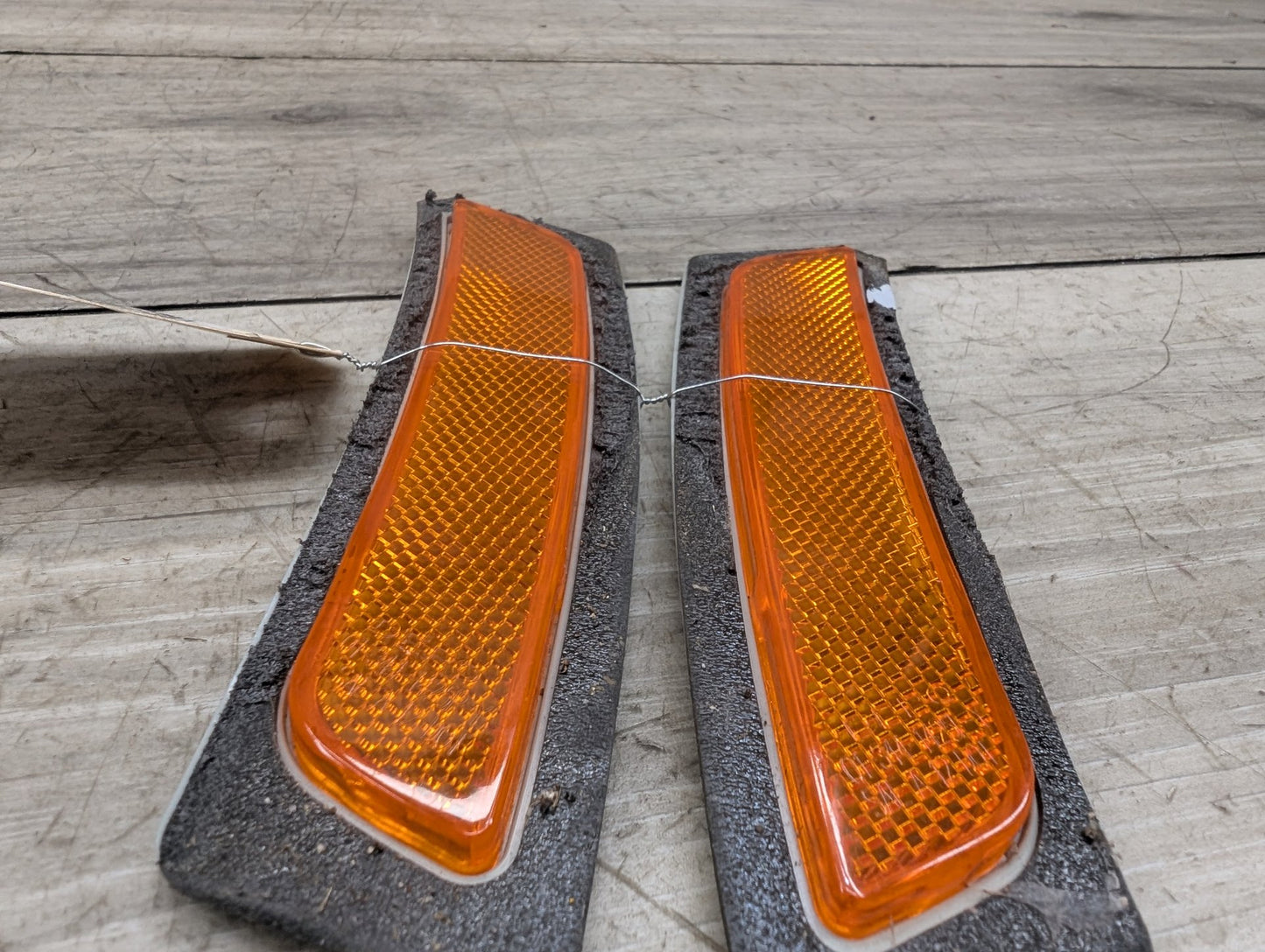 2011 - 2016 BMW 528i F10 Front Left Right Bumper Reflectors SET  N20B20O0