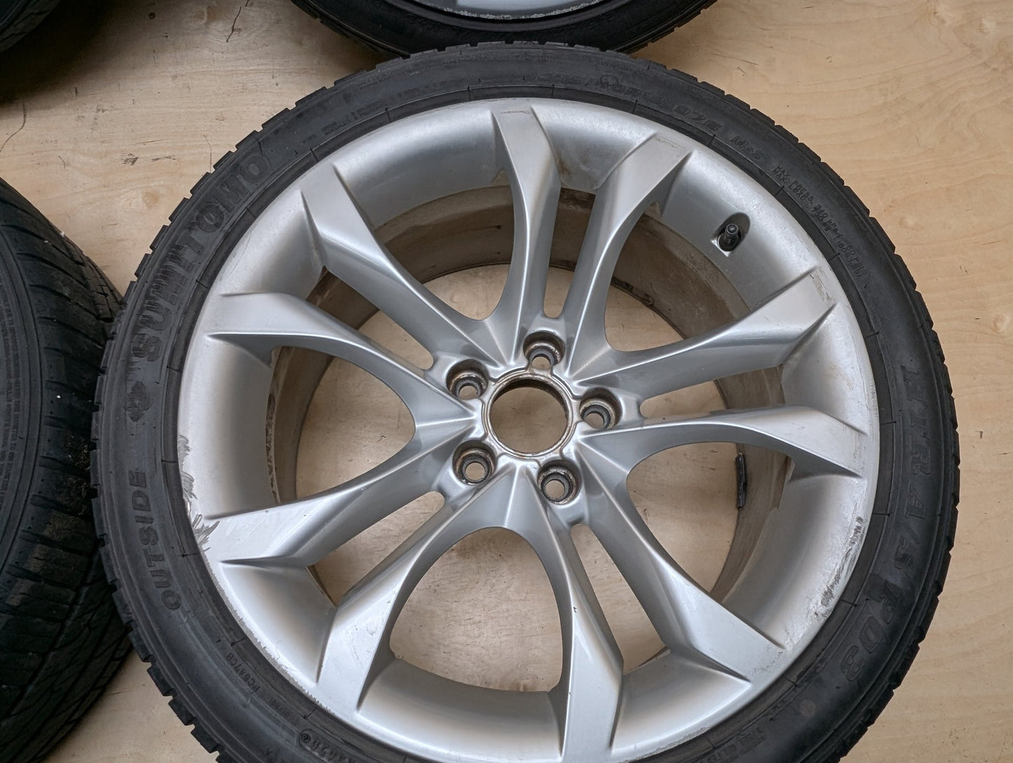 13-18 OEM AUDI A5 S5 Wheel Rims 18x8.5 ET:29 5 Spoke Aluminum Alloy