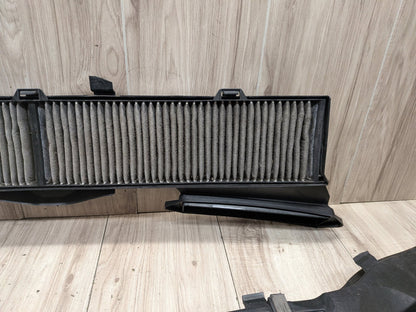 06-13 OEM BMW E90 E92 E93 328 335 Cabin Air Filter Cowl Housing Lower Upper SET