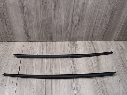 2018-2023 Audi S4 B9 Front Left Right Side Windshield Drip Trim Molding SET 8W0854327C