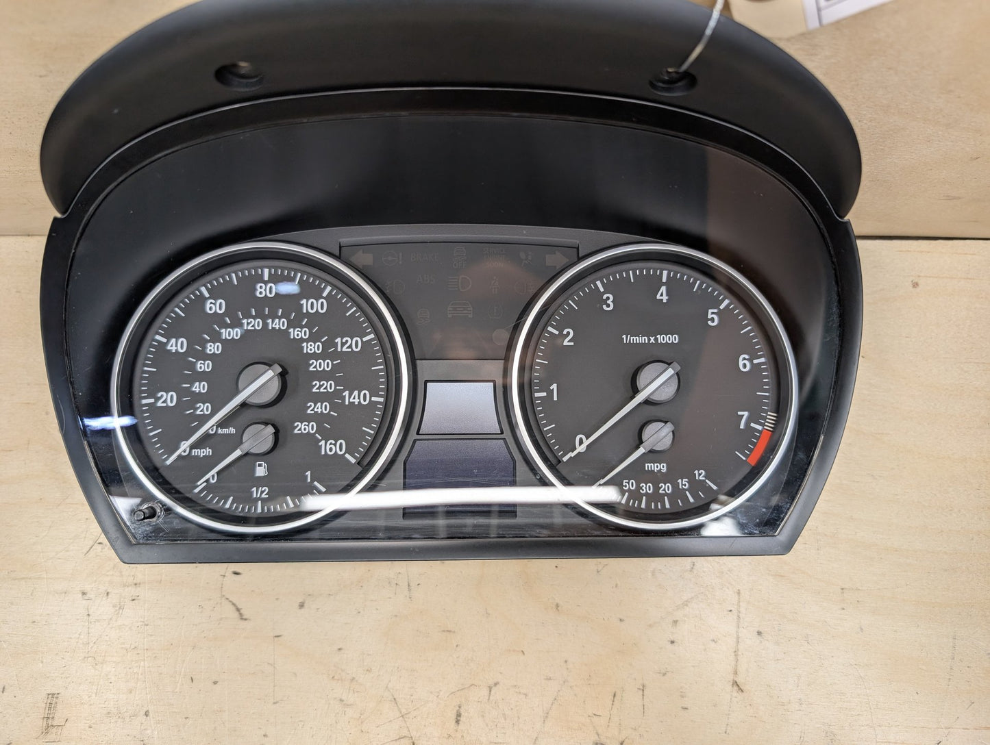 06-13 OEM BMW E90 E92 E93 Speedometer Instrument Gauge Cluster VDO