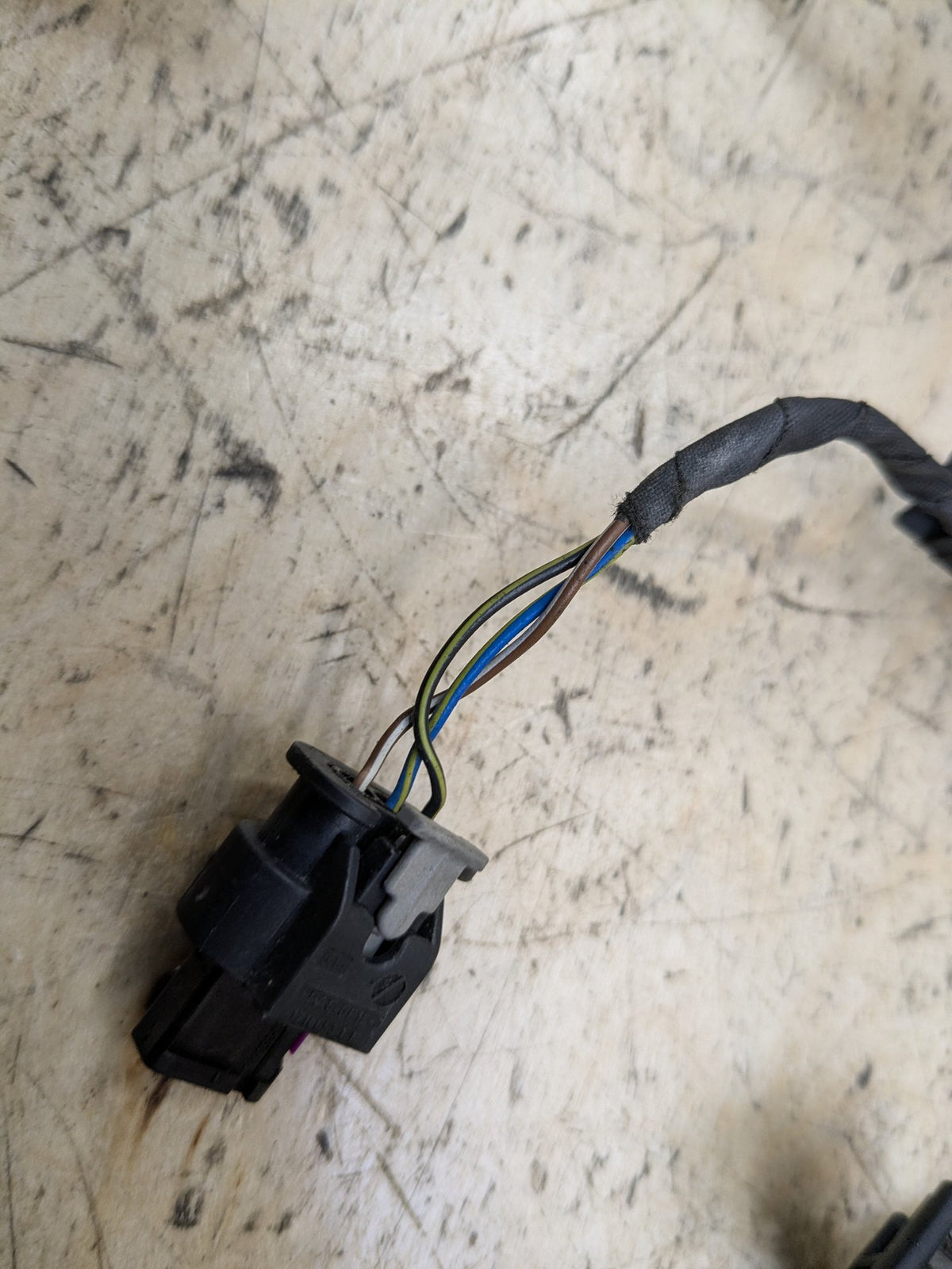 2012-2018 Audi A6 C7 Rear Bumper Wiring Harness PDC 4G5971095AA OEM