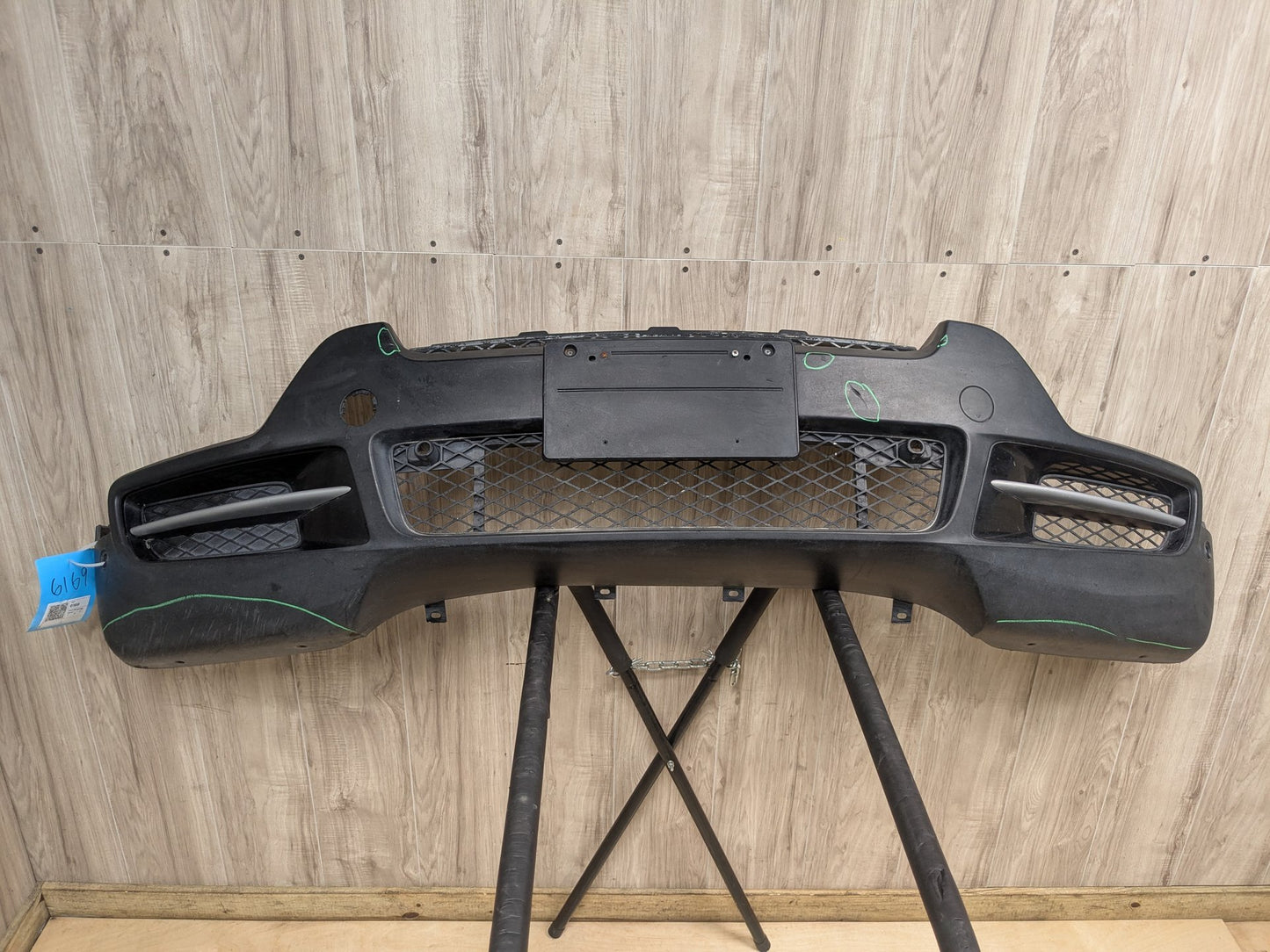 2007-2010 Pre LCI BMW X5 E70 Front Bumper Cover w Grills Black 475