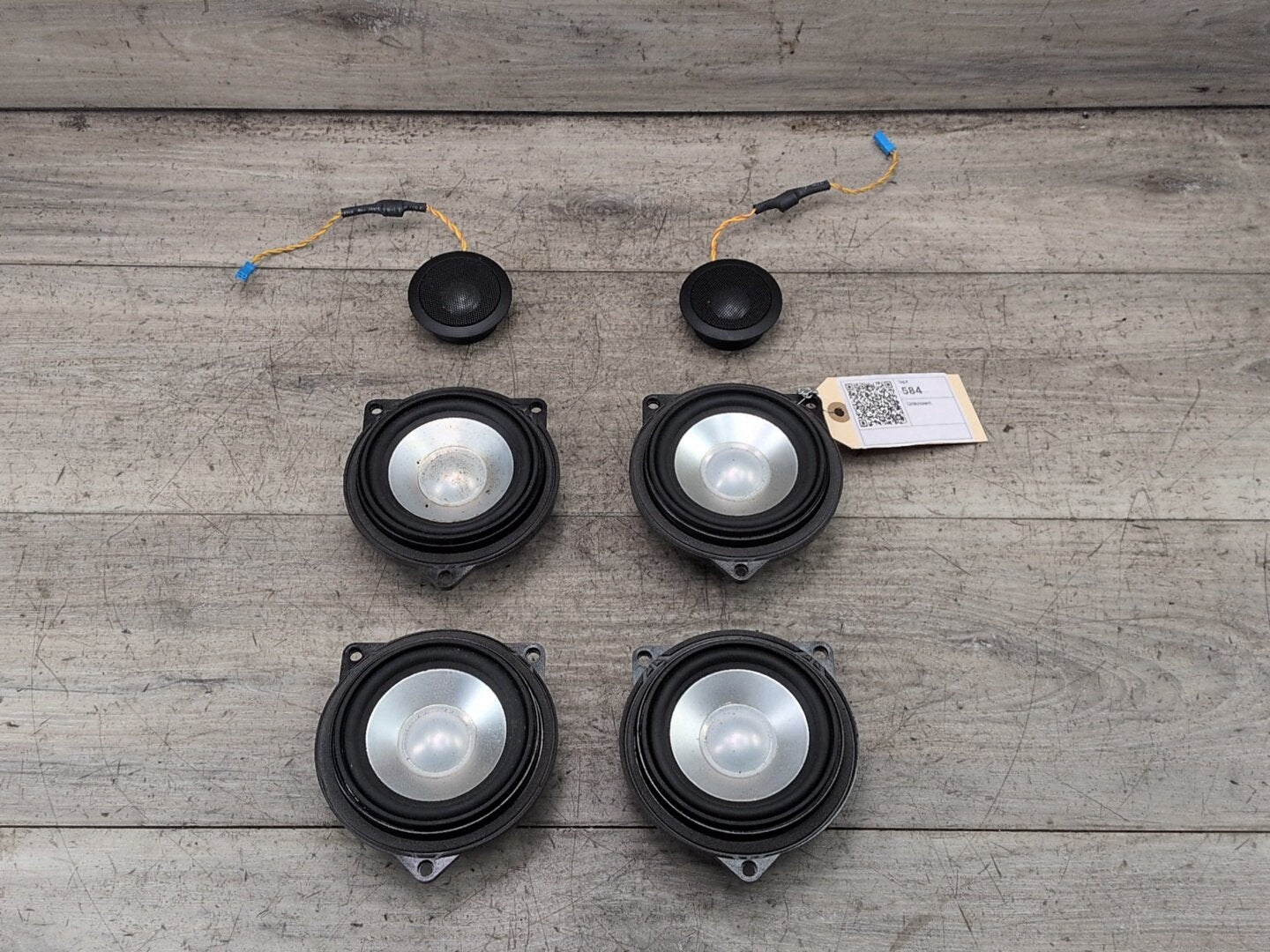 OEM BMW E92 E93 Audio Professional Sound Speakers Logic 7 L7 Harman Kardon SET