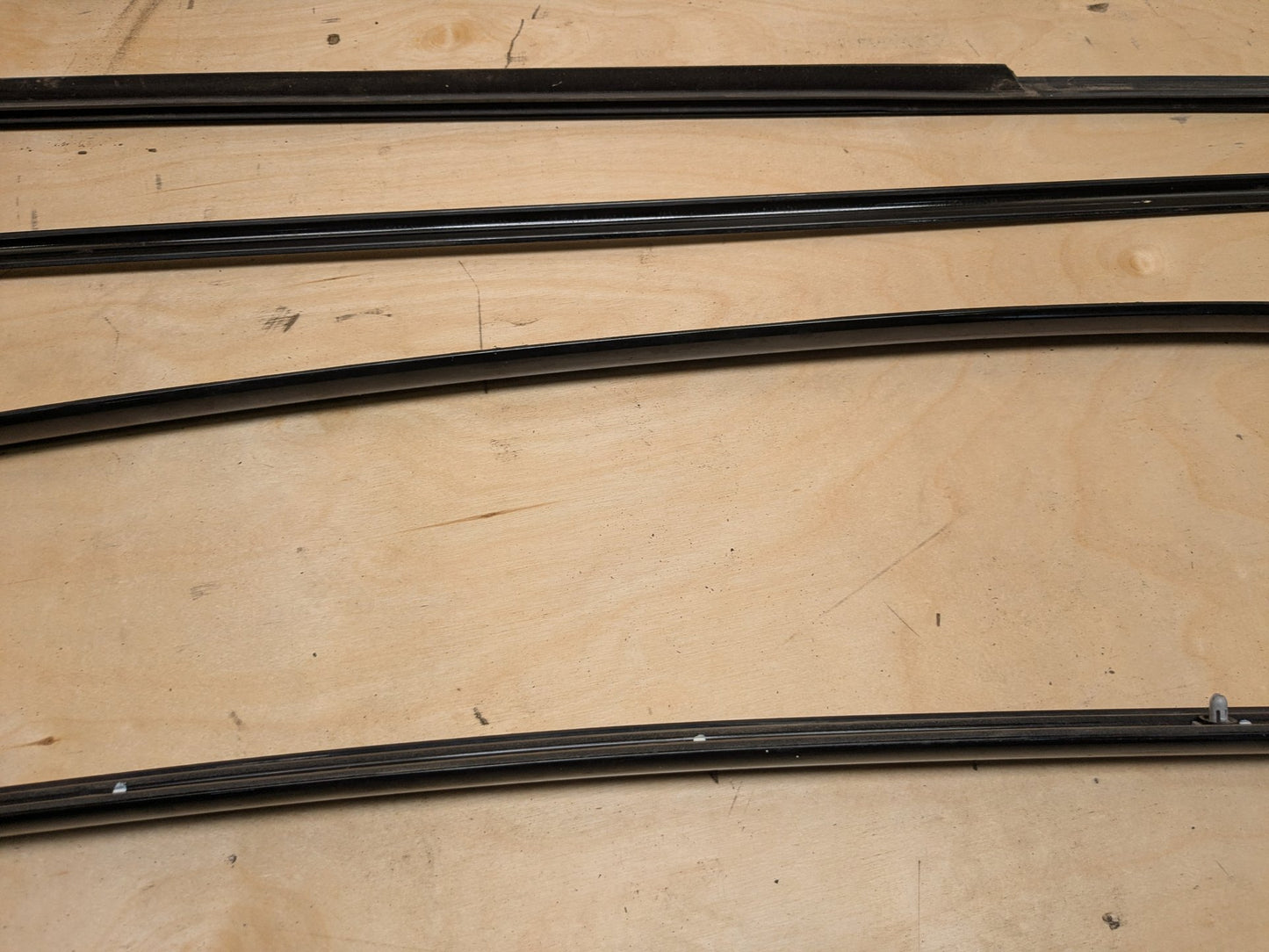12-20 OEM BMW F30 F80 Front Rear Left Right Door Shadow Line Trim Moldings SET