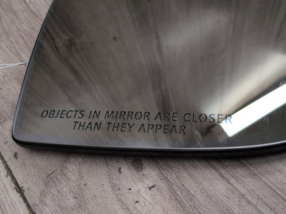 2007-2013 BMW X5 E70 Front Right Passenger Side Mirror Glass 7174988