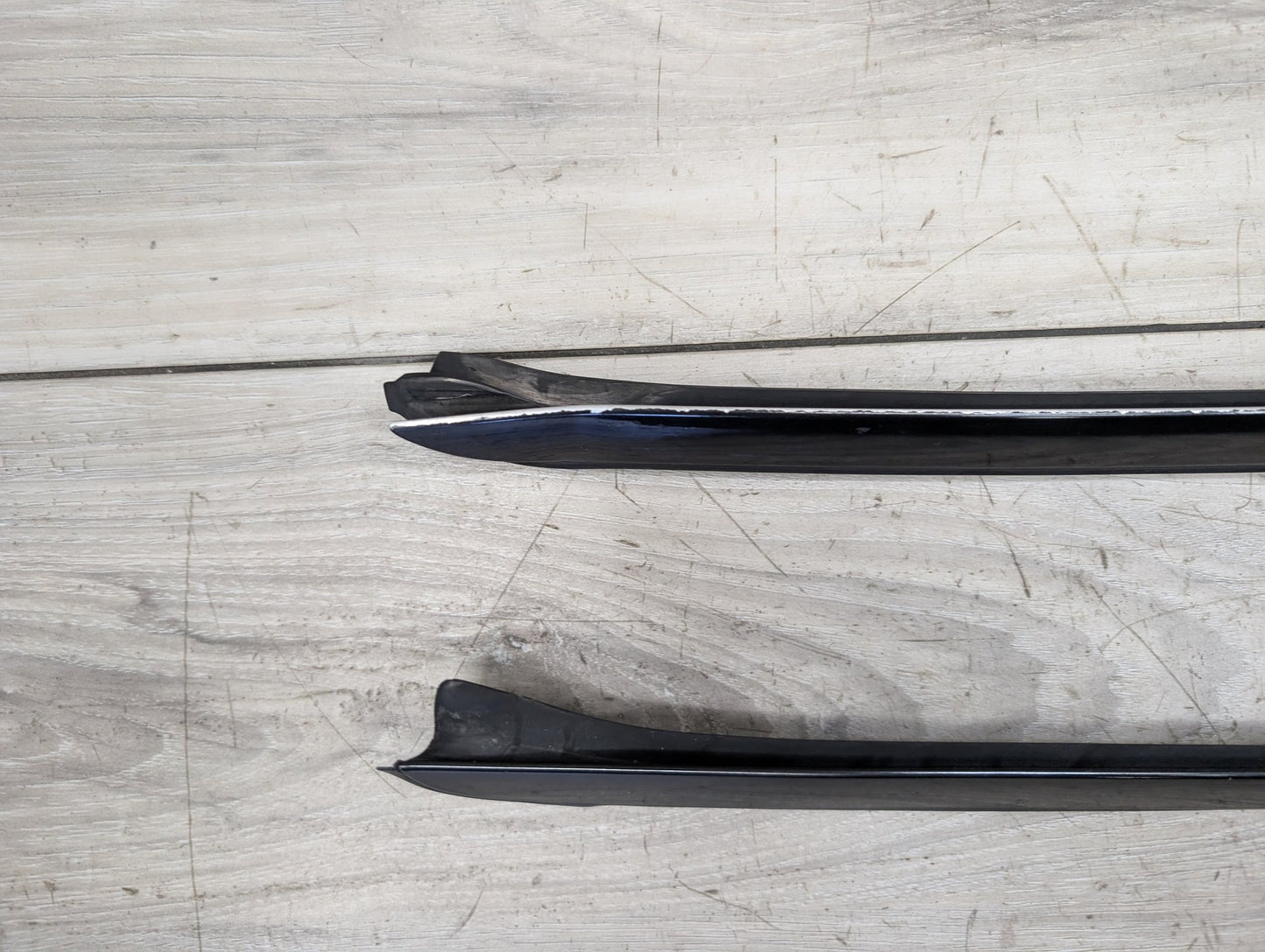 2007 - 2013 BMW X5 E70 Front Left Right Side Windshield Drip Trim Molding SET 7250395 N62B48B