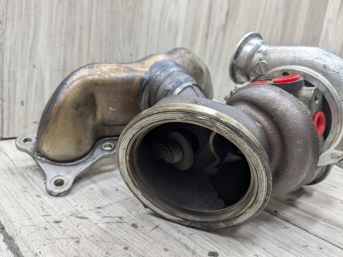 07-11 BMW E90 E92 E93 335i N54 Left Right Engine Motor Turbo Turbocharger PAIR