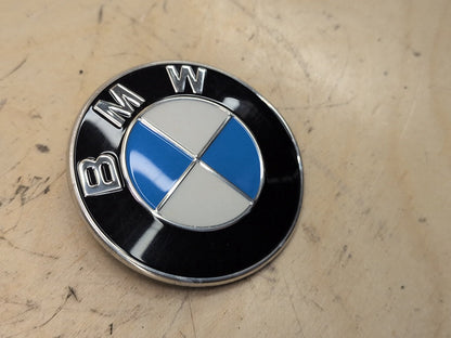 Genuine OEM BMW F39 F90 G20 G30 G80 M3 Bumper Hood Trunk Rear Round Emblem 74mm