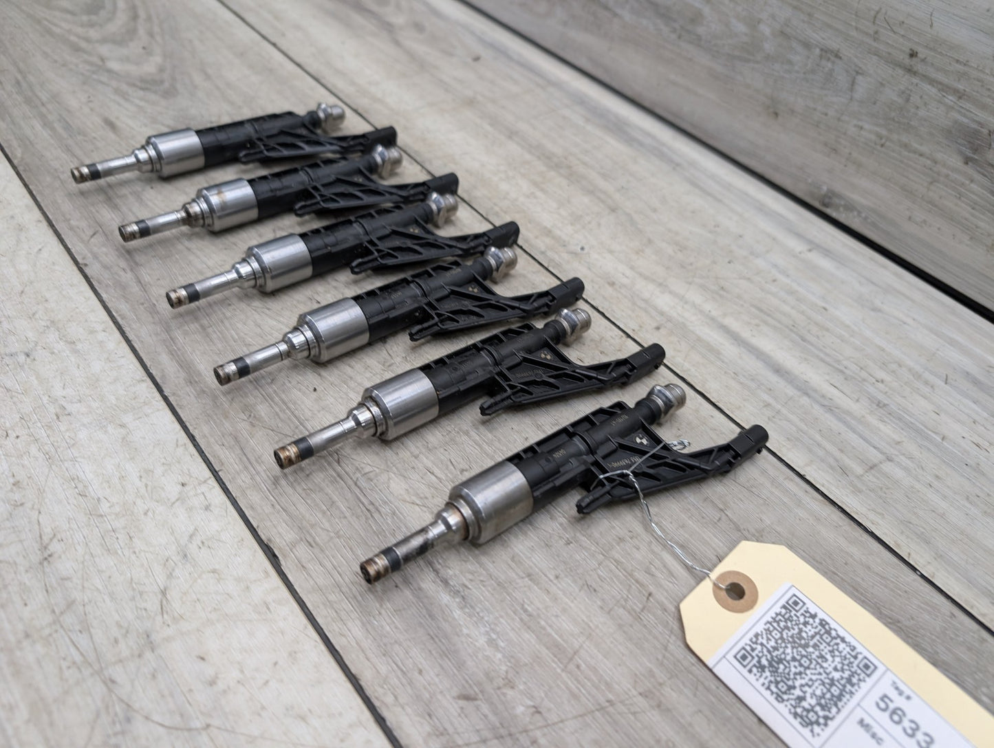 2012-2018 BMW 340i F30 Engine Motor Fuel Injector SET 7639990