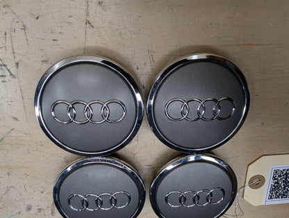 2011-2017 Audi RS5 8T Wheel Rim Hub Center Cap SET 8T0601170A OEM