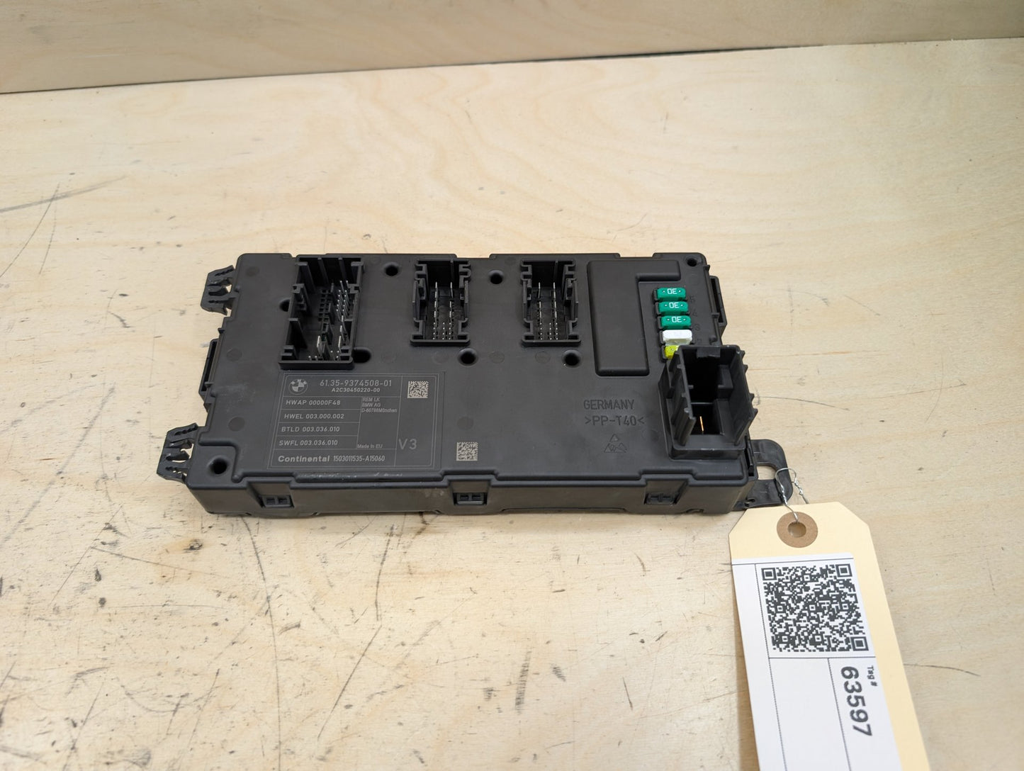OEM BMW F22 F30 F32 F36 F80 F82 REM Rear Body Control Electronic Module BCM Box