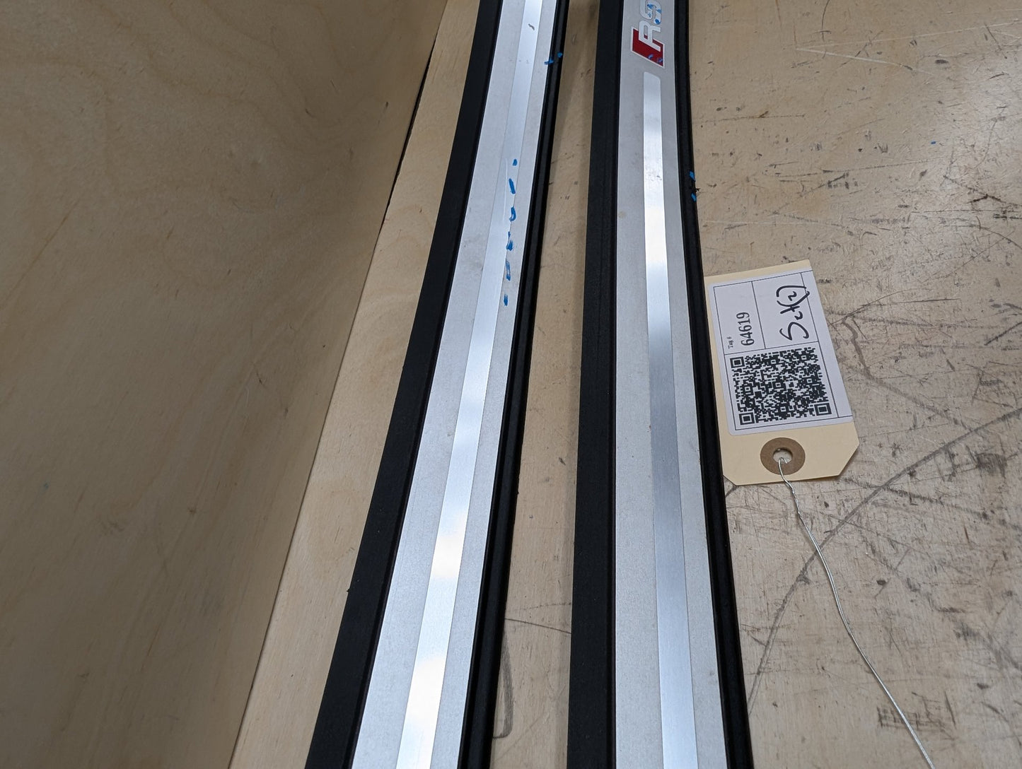 2011-2017 Audi RS5 8T Front Left Right Scuff Plate Door Sill SET 8T0853373