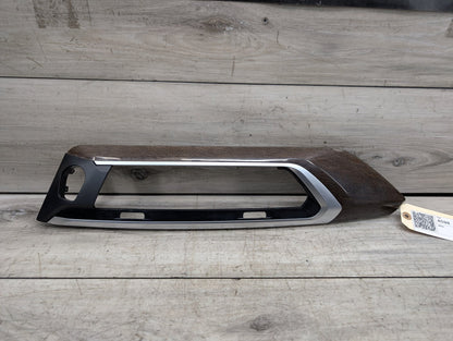 18-21 OEM BMW G01 G02 X3 X4 Dash Dashboard Center Air Vent Trim Panel DARK OAK