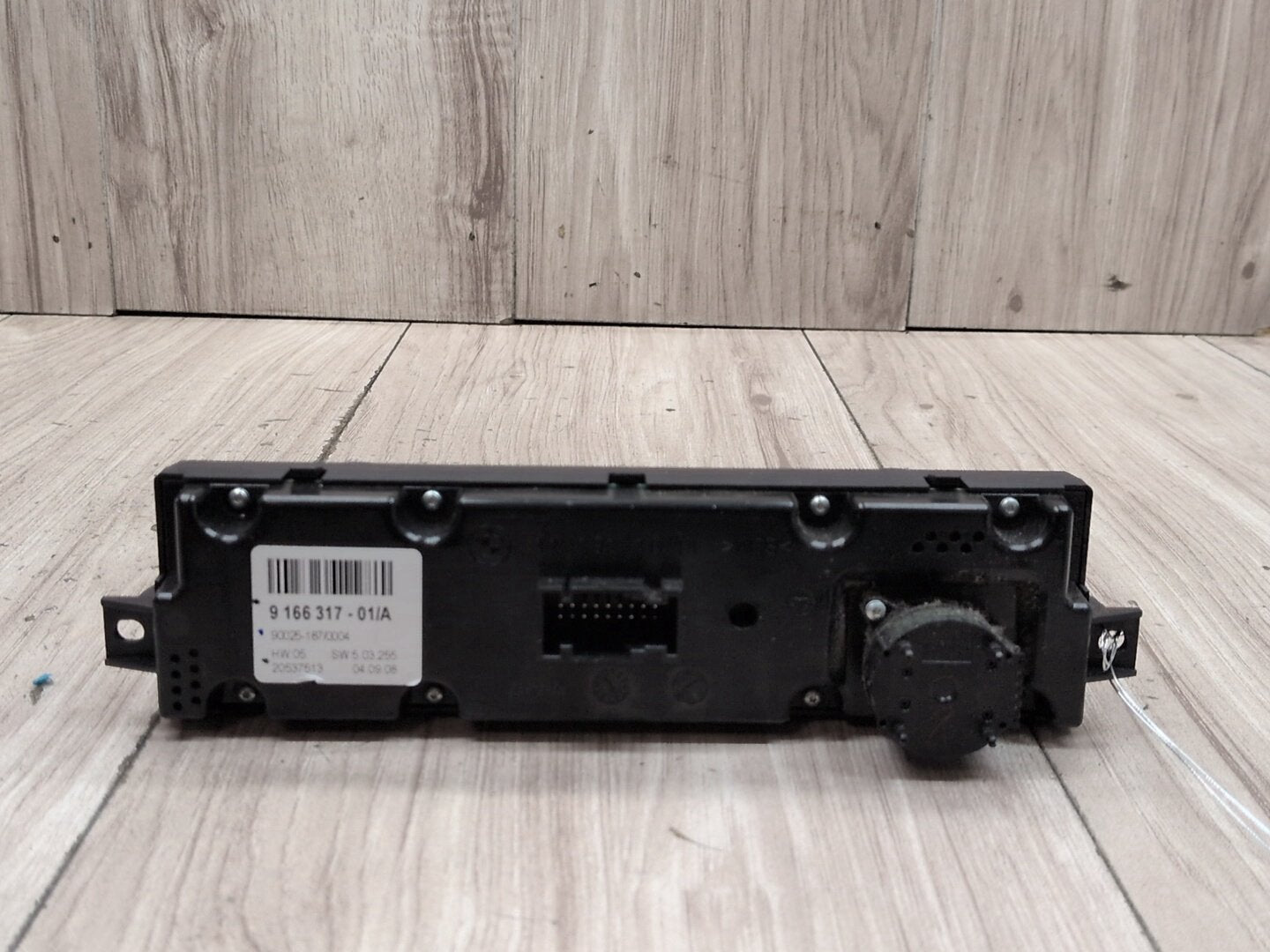07-14 OEM BMW E70 E71 X5 X6 Rear AC Tempertaure Heater Climate Control Switch