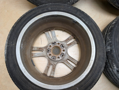 BMW OEM F30 F32 F33 Wheel Rim SET 7845881 Style 400M 18x8 18x8.5
