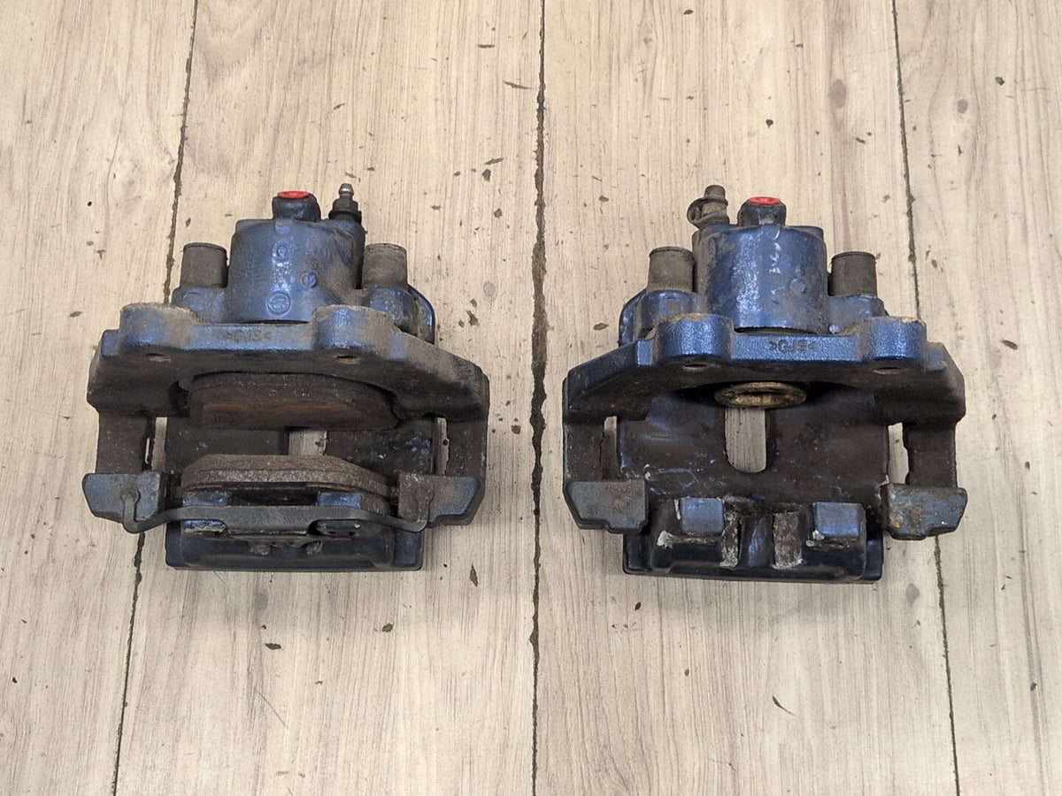 15-19 OEM BMW F85 X5M F86 X6M Rear Brake Calipers SET BREMBO Blue