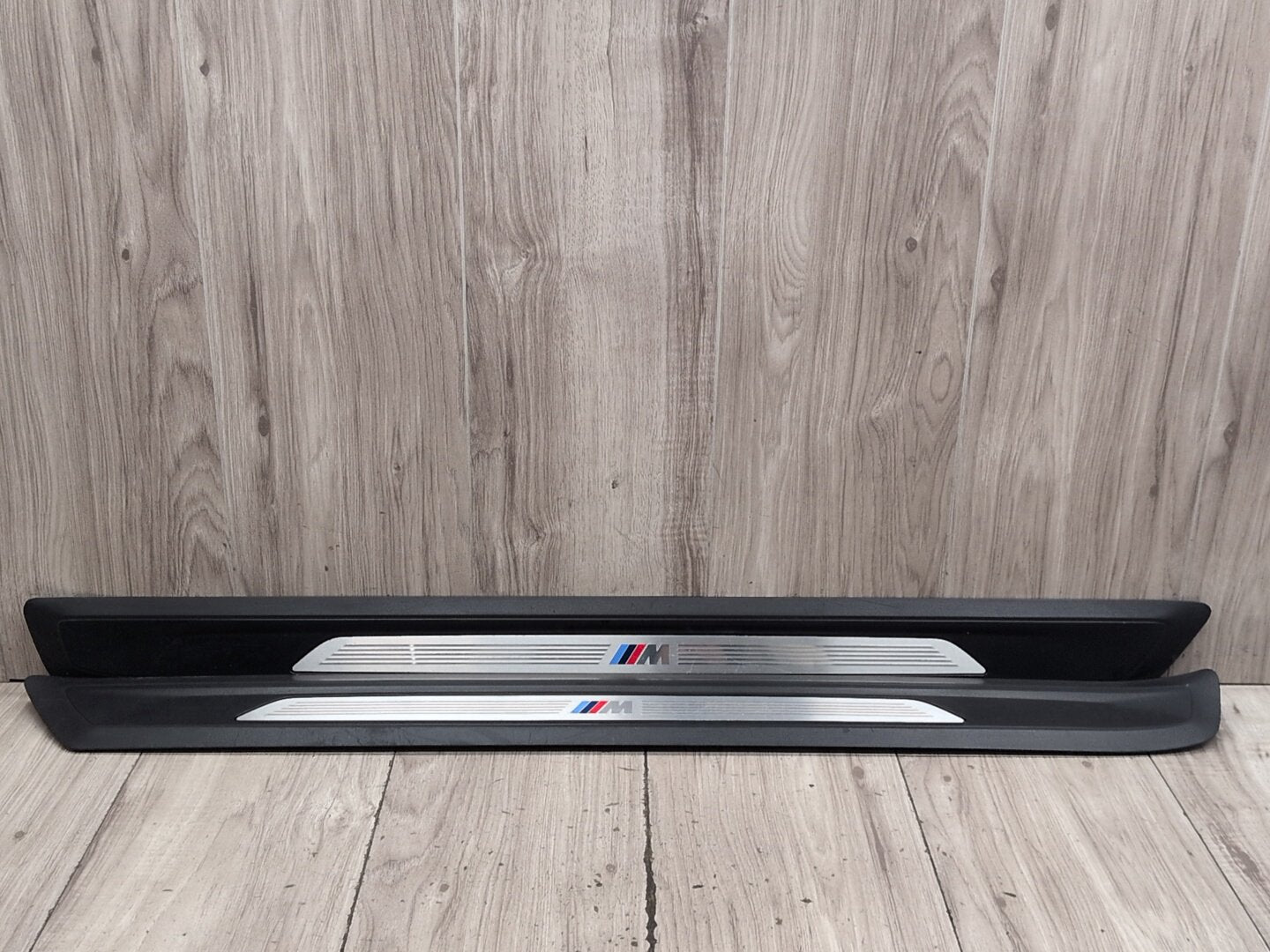 14-20 OEM BMW F32 M SPORT Front Left Right Scuff Plate Door Sill SET 7395028