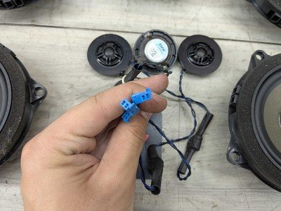 19-24 OEM BMW G20 G22 G23 G26 Hi-Fi HiFi Stereo Audio Mid Speakers Tweeters SET