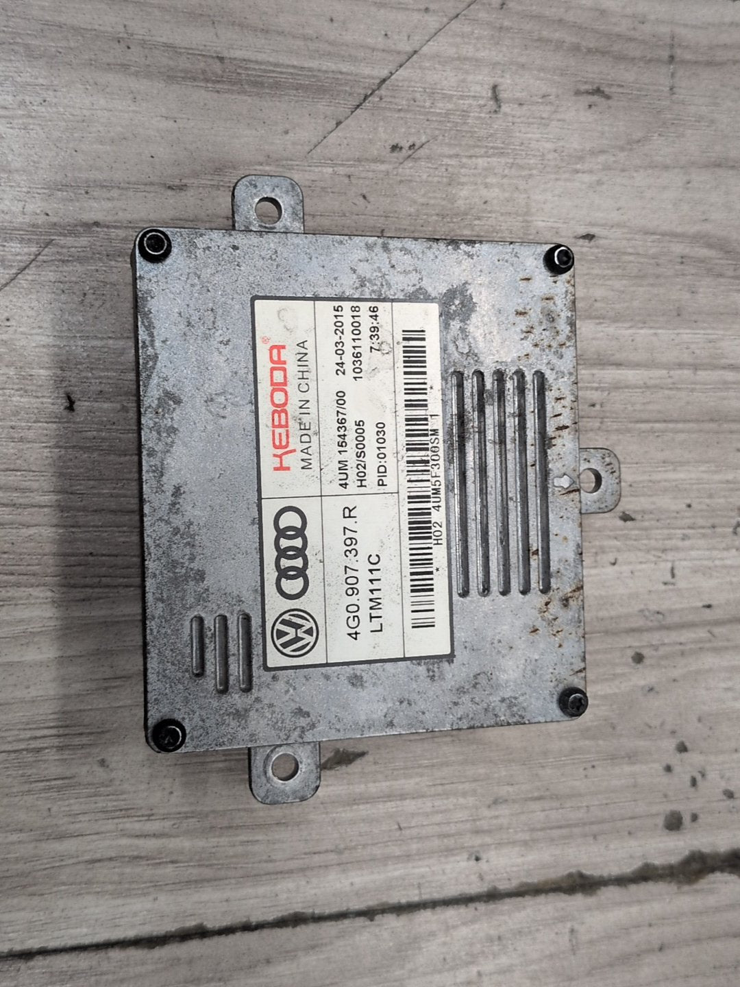 2015-2018 Audi Q3 8U Front Left or Right Headlight LED Control Module 4G0907397R