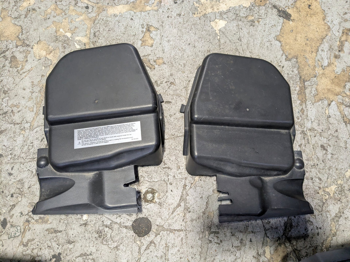 2007-2013 BMW 328i E92 Left Right Side Cowl Covers SET 6925018 OEM