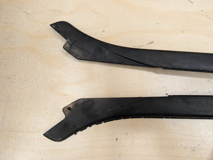 2012-2018 BMW 328i F30 Front Left Right Side Windshield Drip Trim Molding SET 7258188