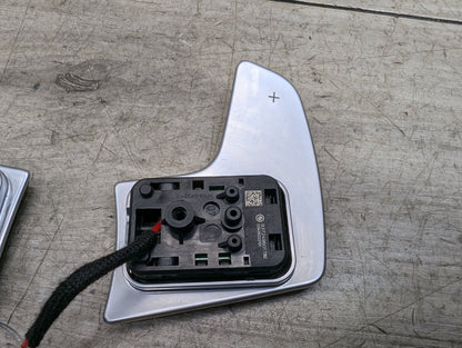 OEM BMW F44 G01 G05 G12 G20 G26 G30 Left Right Steering Wheel Paddle Shifter SET