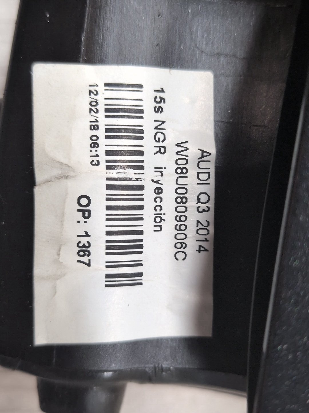 2015-2018 Audi Q3 8U Fuel Gas Tank Filler Cap 8J0010508Q OEM