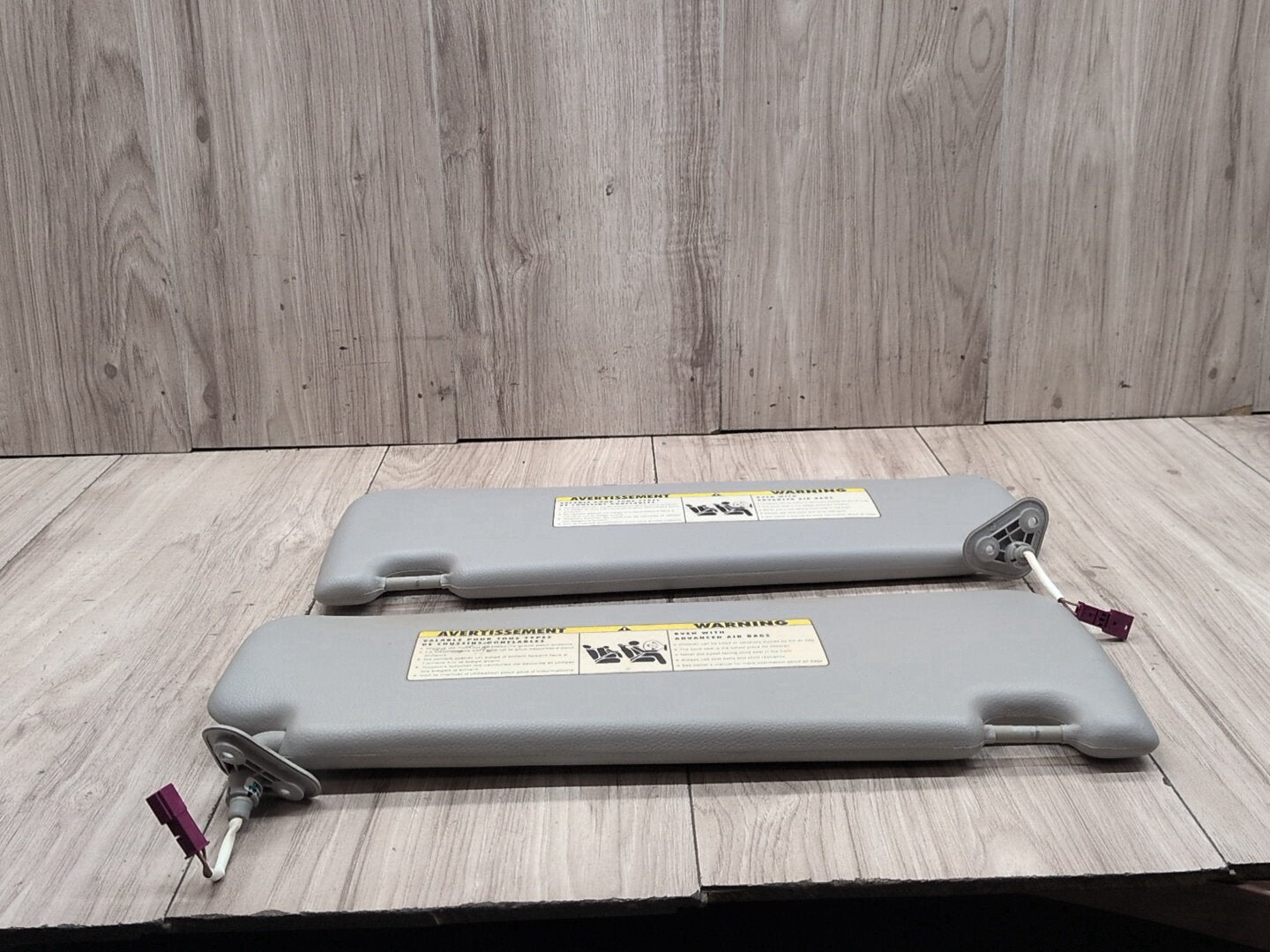2011 BMW 328i E90 Front Left Right Sun Visor SET 7252053