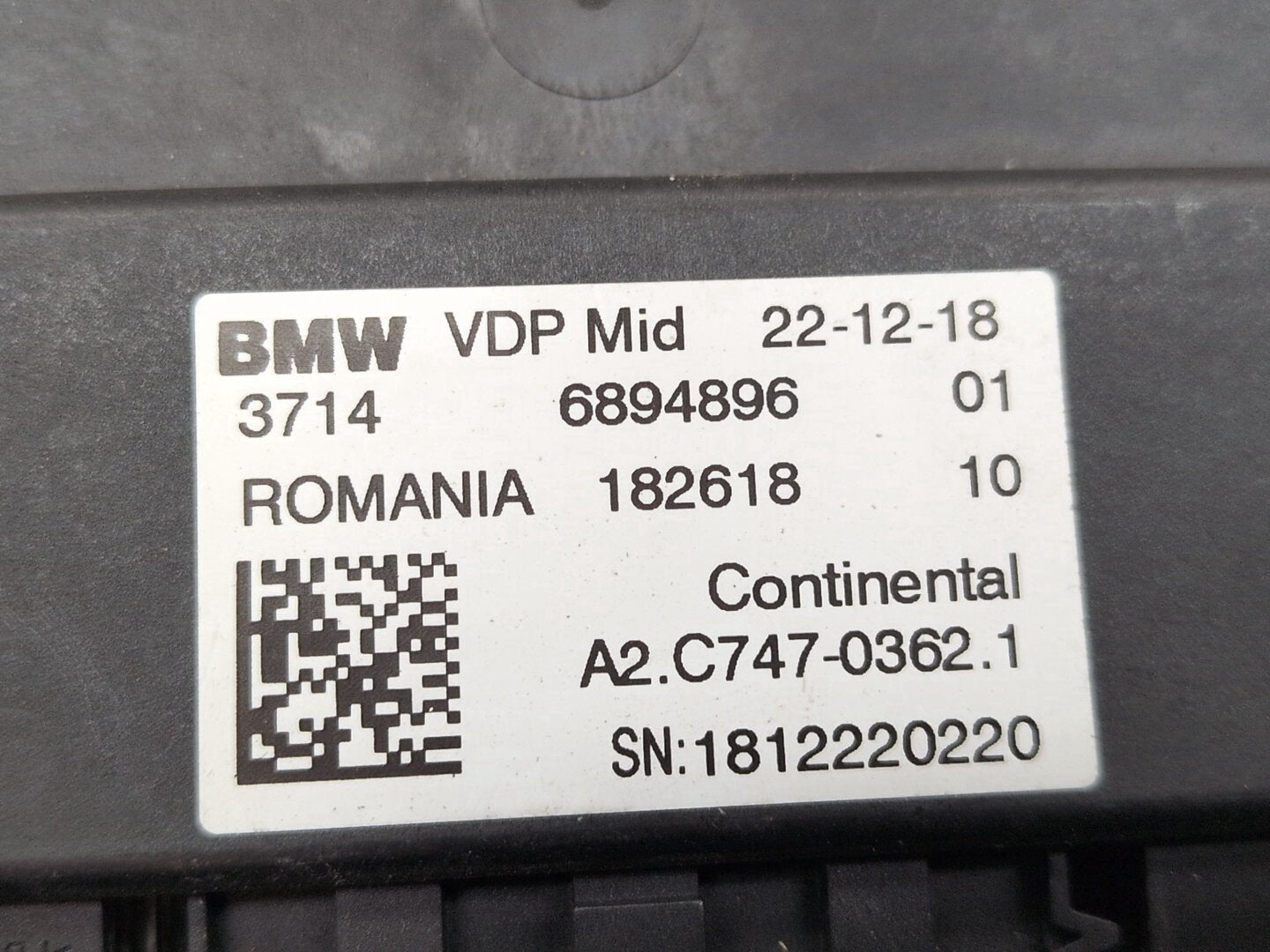 OEM BMW F90 M5 G01 G02 G05 G07 G20 G29 Adaptive Suspension VDP Control Module