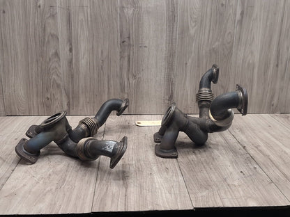 2014 - 2018 BMW X5 F85 Left Right Engine Motor Exhaust Manifolds SET 7849461 S63B44T2