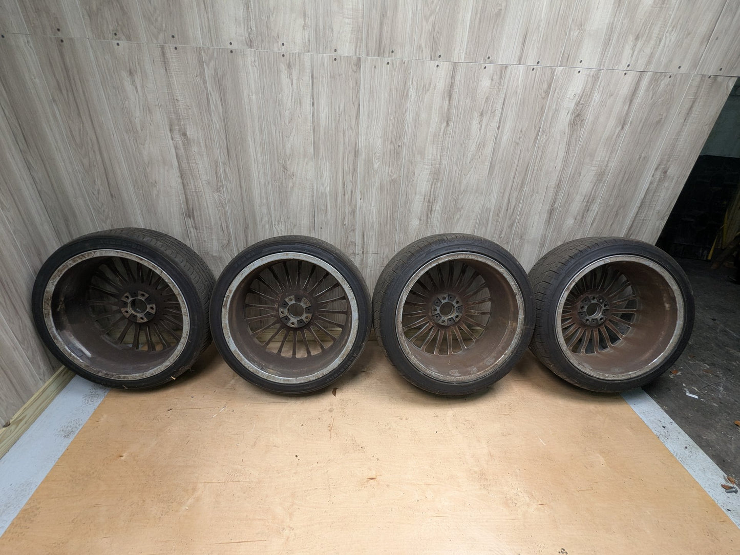 *OEM BBS BMW F01 F02 ALPINA B7 Classic Wheels Rims 21x8.5" ET25 21x10" ET41 SET