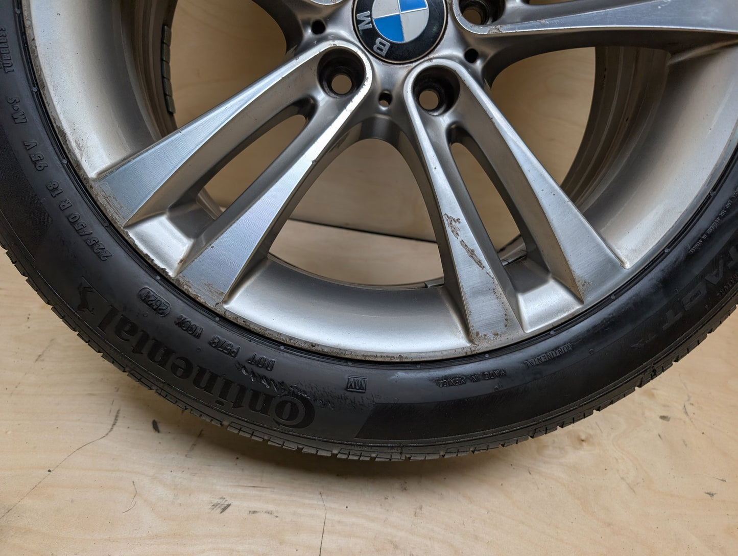 OEM BMW F30 F32 F33 F36 328 335 428 Wheel Rim 18x8 ET:34 Double Spoke Style 397