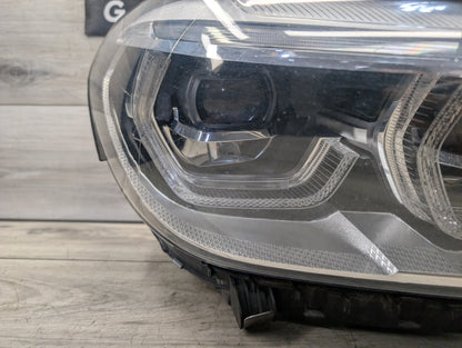 18-21 OEM BMW G01 G02 F97 F98 X3 Right Passenger ICON Adaptive Headlight + Modules